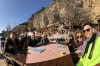 Family lunch beside Lake Ohrid, MK