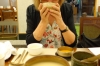 Celebrating our anniversary with rice wine - 7%, not too strong at SamcheongGak Restaurant, Seoul KR