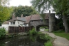 Pull's Ferry, used to transport building materials for Norwich Cathedral, Norwich UK