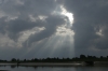 Clouds over the River Great Ouse, King's Lynn GB