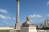 Pompey's Pillar and sphinx, Alexandria EG