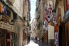Narrow streets of Alghero, Sardinia IT