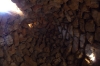 Construction of the dome - 1500BC, Nuraghe Palmavera near Alghero, Sardinia IT