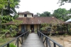 House. Seringal Vila Paraiso Museum (rubber museum), Rio Negro BR