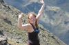 Elisse on top of the world, La Coma, Andorra