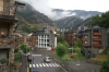 Ordino, Andorra and a storm brewing.