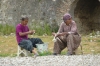 Women spinning cotton, near Aspendoso TR