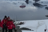 View over Paradise Harbour from the peak at Brown Station (Argentina), Antarctica