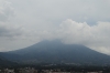 View towards Volcan de Aqua from Cerro de la Santa Cruz