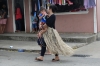 People in the street in Nuku'alofa, Tonga