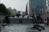 The beginning of the Cheonggyecheon Stream, Seoul KR