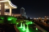 Ashgabat TM, near the Sofitel at night