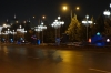 Ashgabat TM, near the Sofitel at night