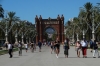 Arc de Triomf, built as main access gate for 1888 World Fair, Barcelona ES