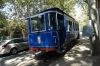 Going to Tibidabo on the Blue Tram, Barcelona ES