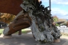 Phoenix Tree sculpture by Hans Knorr (1915-1988), Myrtleford VIC