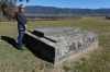 George and John Backhaus grave at Yabba Cemetery VIC