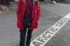 Thea at Santa Claus Village on the Arctic Circle near Rovaniemi FI
