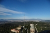 View toward Cerdanyola from the spire at Tibidabo