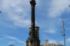 Colon of Christopher Columbus points to his birth town of Genoa