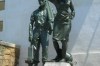 Statue of Fisherman and woman, Puerto Viejo de Algorta, Bilbao ES