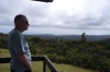 the view from the fire lookout in Waipoua forest NZ