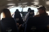 Our international flight from Flores to Belize City, in a single prop, 20 seater
