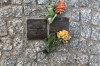 "Stumbling Stones" remembering the Jewish holocast in Berlin DE