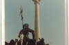 Neptune in front of the TV tower in East Berlin.