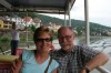 Bruce & Thea, Katharina behind. A boat ride on the Neckar River, Heidleberg DE