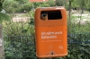 Rubbish bins in Berlin DE. "I also take natural products"