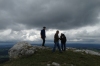 Denis, Heinz & Bruce. Views from Mt Chasseron CH