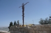Mount Nebo where Moses died and is buried - cross JO
