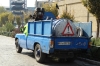 Blue truck in Tehran IR
