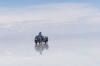 Bruce and our driver, Salar de Uyuni BO