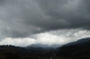 Rain clouds over Boquete from the lookout at the Boquete Visitor's Centre PA