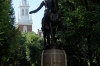 Statue of Paul Revere. Boston Freedom Walk