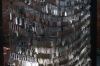 Dog tags for fallen military of Iraq and Afghanistan wars at the Old North Church. Boston Freedom Walk