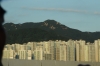 Korean high rise, driving into Busan