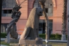 Outside the Eqyptian Museum, Cairo EG