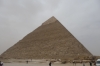 Pyramids of Giza EG, second largest is Pyramid of Khephren