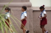 School children in Plaza de los Trabajadores, Camaguey CU