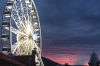 Cape Wheel at Victoria Wharf, South Africa at sunset