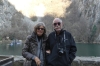 Bruce & Thea at Matka Canyon on the River Treska, near Skopje MK
