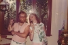 Bruce and Thea as ABBA ready for O&M Christmas party "Wednesday night at the Zoo", Melbourne Vic AU