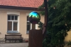 Glass ball at museum in Cēsis LV