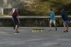 New style ball game in Cēsis Castle Park LV