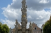 18th-century Marian Column in Zachariáš of Hradec Square, Telč CZ