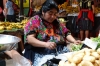 Fruit and vegetable market. Market day in Chichicastenango GT