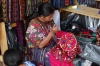 Embroidery. Market day in Chichicastenango GT